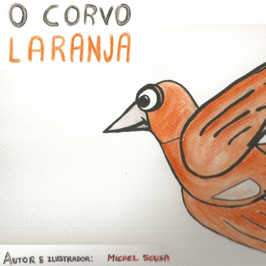 capa "o corvo laranja"